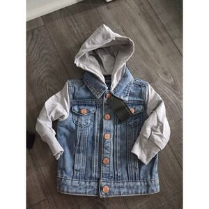 Little bipsy baby boy jacket 12-18 mos